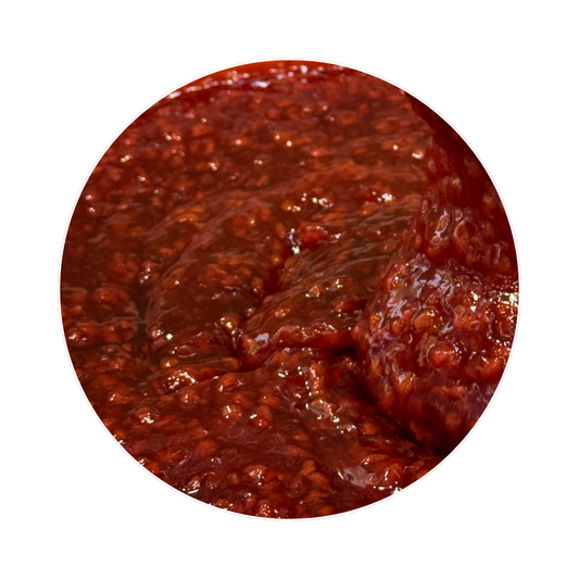 Raspberry with Seeds Filling – 70% Fruit | DIAMIX Variegate & Topping | Distributed by Dia Supplies®