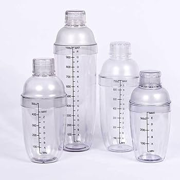 Bubble Tea Shakers – Food-Grade Plastic, 4 Sizes, Leak-Proof, For Milk Tea