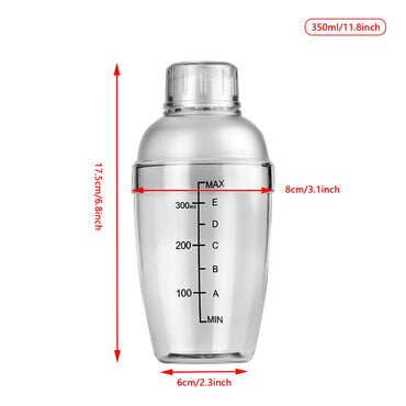 Bubble Tea Shakers – Food-Grade Plastic, 4 Sizes, Leak-Proof, For Milk Tea