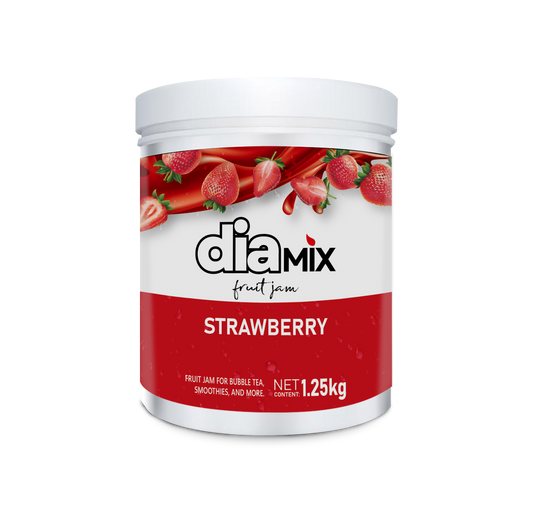 Strawberry Fruit Jam 1.25kg Premium 70% Fruit Content Halal Certified