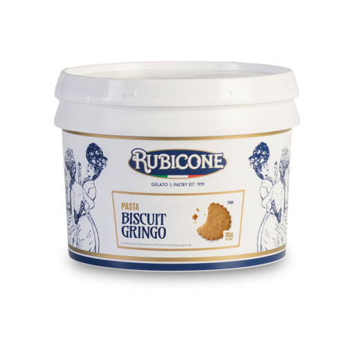Biscuit Gringo F104 – Concentrated Shortbread Biscuit Paste for Gelato & Desserts | Made in Italy by Rubicone & Distributed by Dia Supplies®