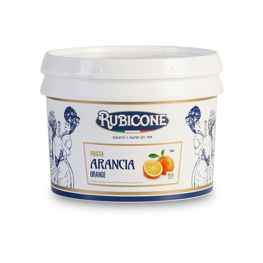 Orange F204 – Concentrated Orange Flavoring Paste for Gelato & Desserts | Made in Italy by Rubicone & Distributed by Dia Supplies®