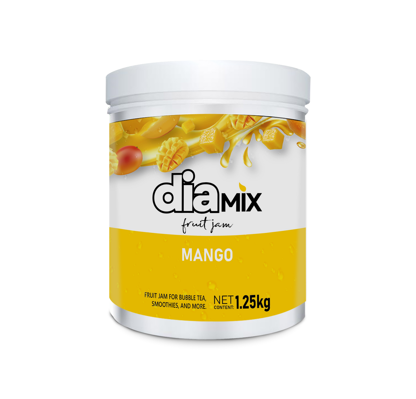 Mango Fruit Jam 1.25kg Premium 70% Fruit Content Halal Certified