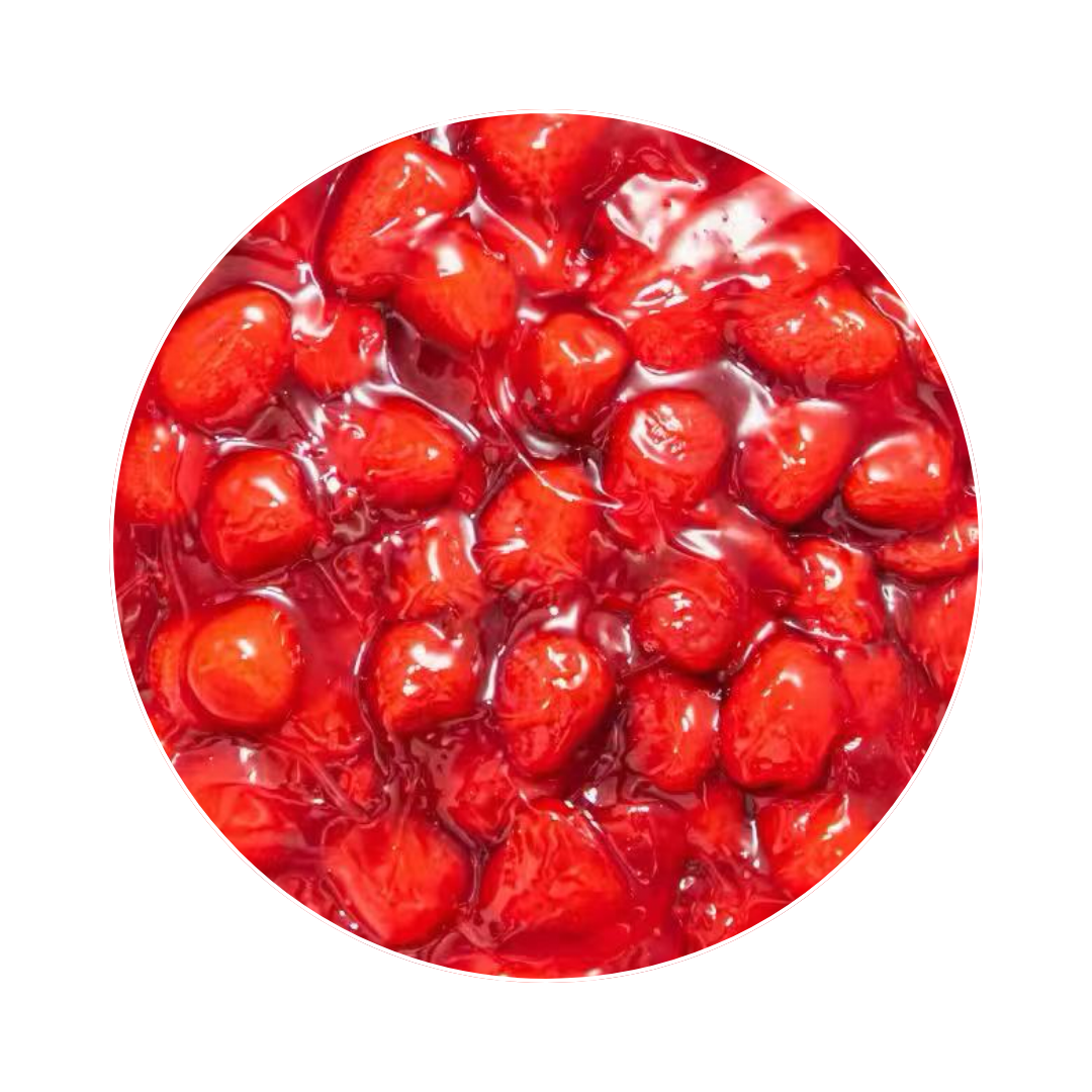 Strawberry Full Pieces 3Kg Filling – 70% Fruit, 3cm Jumbo | DIAMIX Variegate & Topping | Distributed by Dia Supplies®