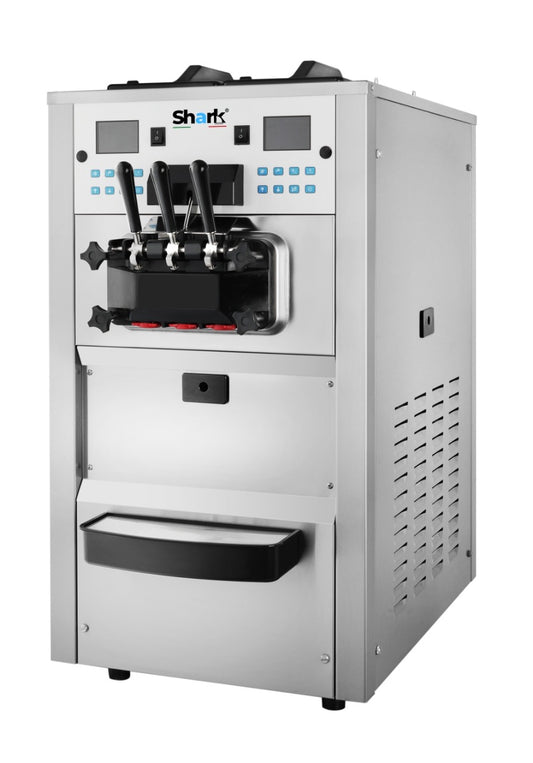 Premium Soft-Serve Machine Twin Twist Table Model High Output