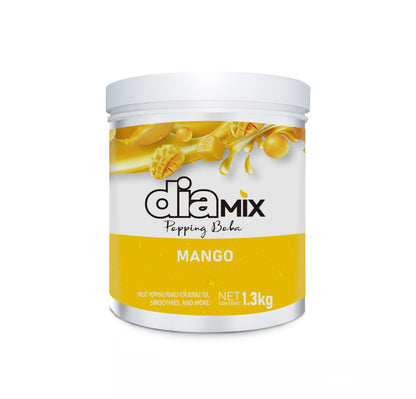 Mango Popping Pearls 1.3kg Fruit Caviar for Desserts and Beverages
