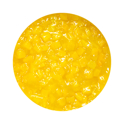 Mango Jumbo Slices 3Kg Filling – 70% Fruit, 2cm Thick | DIAMIX Variegate & Topping | Distributed by Dia Supplies®