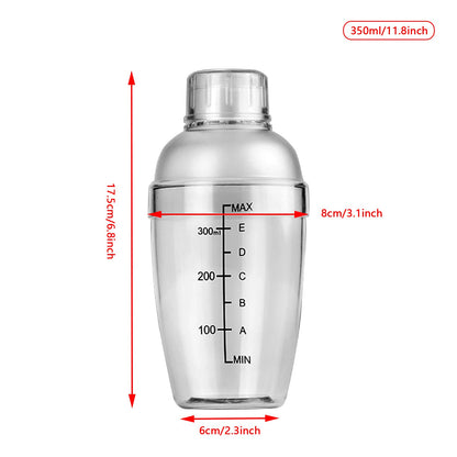 Bubble Tea Shakers – Food-Grade Plastic, 4 Sizes, Leak-Proof, For Milk Tea