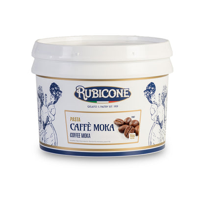 Coffee Moka F007 – Concentrated Italian Espresso Coffee Paste for Gelato & Desserts | Made in Italy by Rubicone & Distributed by Dia Supplies®