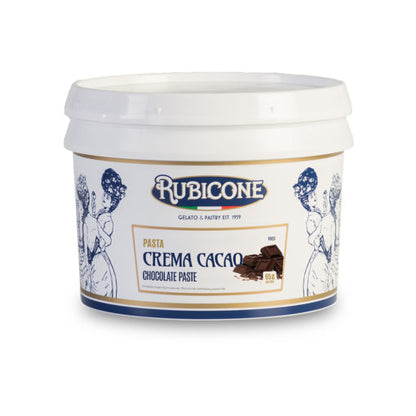 Chocolate Paste F023 – Concentrated Cocoa Paste for Gelato | Made in Italy by Rubicone & Distributed by Dia Supplies®