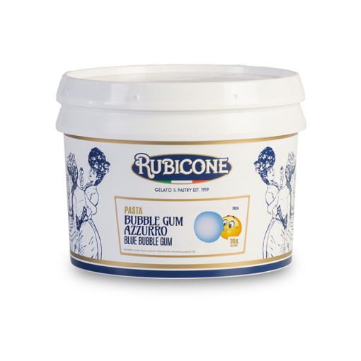Blue Bubble Gum F024 – Concentrated Blue Bubble Gum Paste for Gelato & Desserts | Made in Italy by Rubicone & Distributed by Dia Supplies®