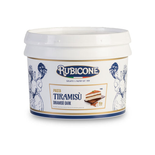 Tiramisù Dark F080 – Concentrated Tiramisù Paste for Gelato & Desserts | Made in Italy by Rubicone & Distributed by Dia Supplies®