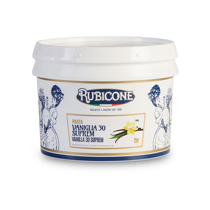 Vanilla 30 Suprem F085 – Premium Bourbon Vanilla Paste with Vanilla Beans | Made in Italy by Rubicone & Distributed by Dia Supplies®