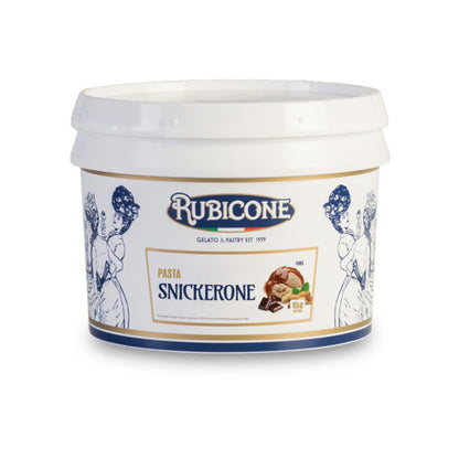 Snikerone (Snickers) F095 – Concentrated Peanut & Cocoa Paste for Gelato & Desserts | Made in Italy by Rubicone & Distributed by Dia Supplies®