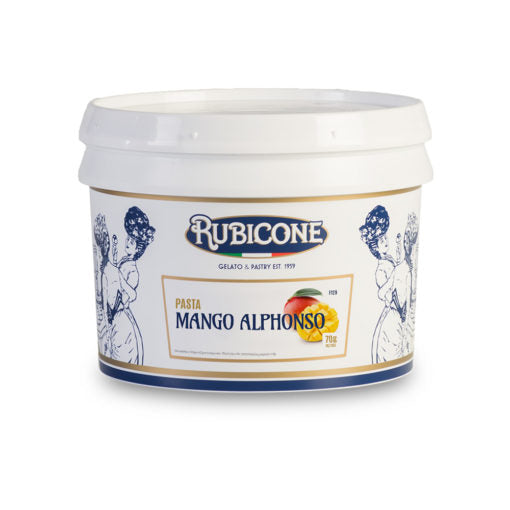 Mango Alphonso F129 – Concentrated Mango Paste for Gelato & Desserts | Made in Italy by Rubicone & Distributed by Dia Supplies®