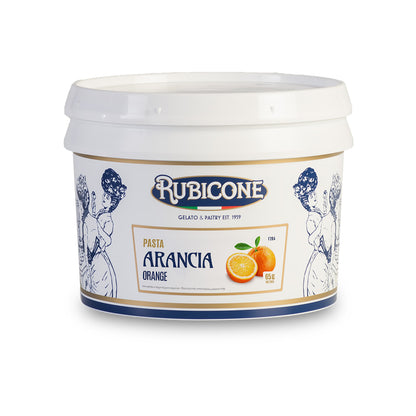 Orange F204 – Concentrated Orange Flavoring Paste for Gelato & Desserts | Made in Italy by Rubicone & Distributed by Dia Supplies®
