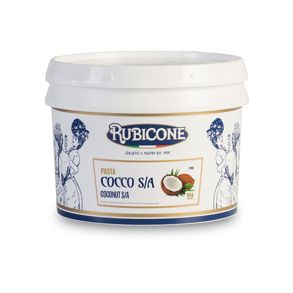 Coconut S/A F205 – Concentrated Coconut Flavoring Paste for Gelato & Desserts | Made in Italy by Rubicone & Distributed by Dia Supplies®