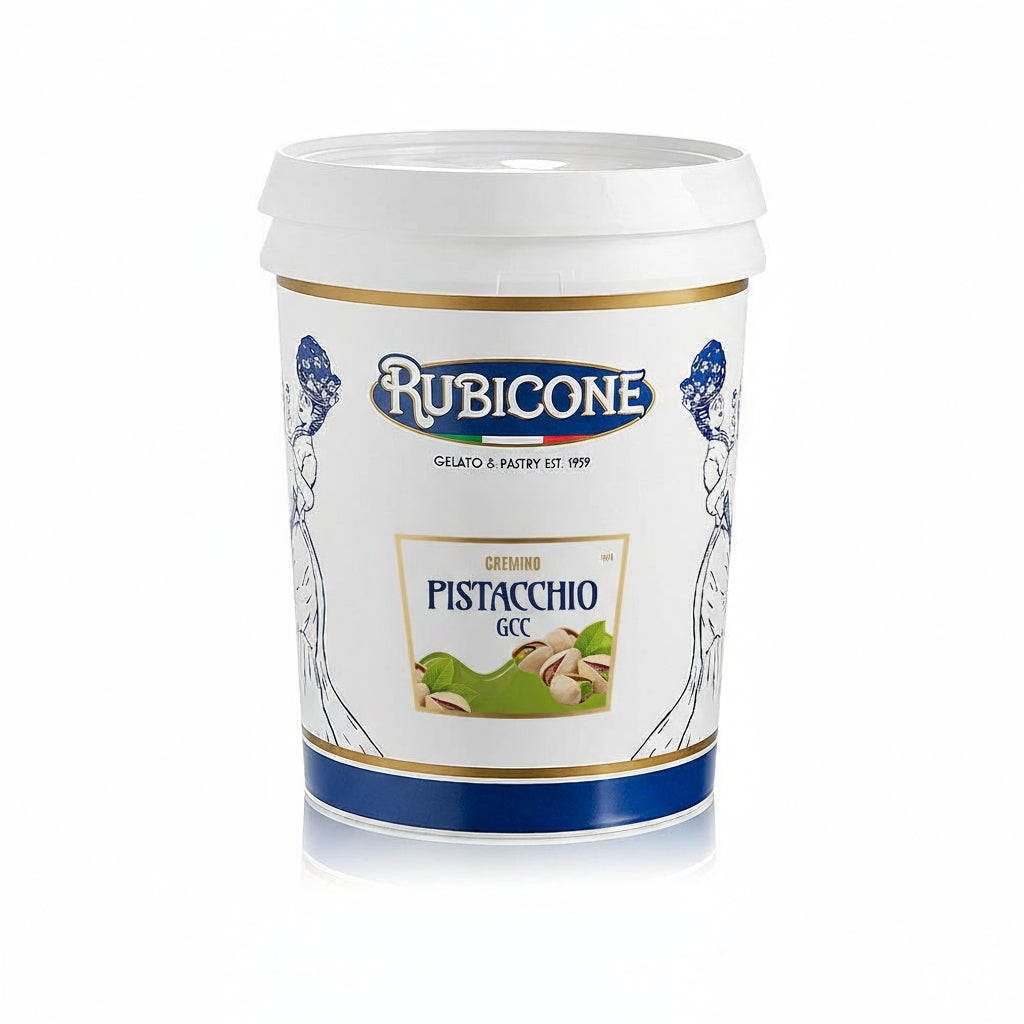 Cremino Pistachio GCC N184 – Pistachio Spread Cream for Gelato & Desserts | Made in Italy by Rubicone & Distributed by Dia Supplies®