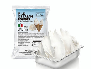 Milk Ice Cream Powder – Gelato & Soft-Serve Base | DIAMIX Italy Quality | Distributed by Dia Supplies®