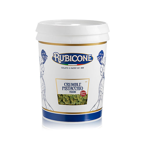 Crumble Pistachio Gluten Free N522 – Pistachio Biscuit Crumble for Gelato & Pastry | Made in Italy by Rubicone & Distributed by Dia Supplies®