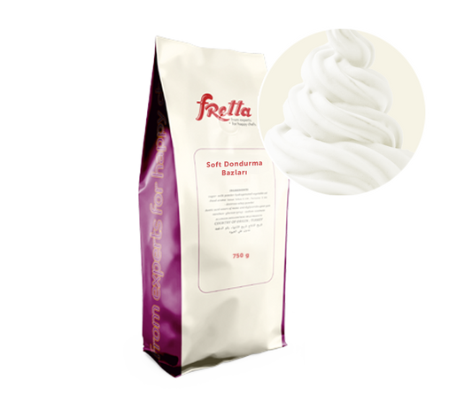 Vanilla Soft-Serve Base, 750g, Ready Mix for All Machines