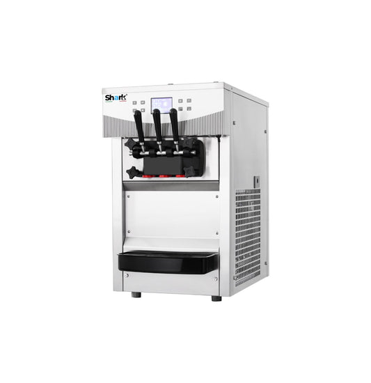 Eco Soft-Serve Machine Twin Twist Table Model with Gravity Feed