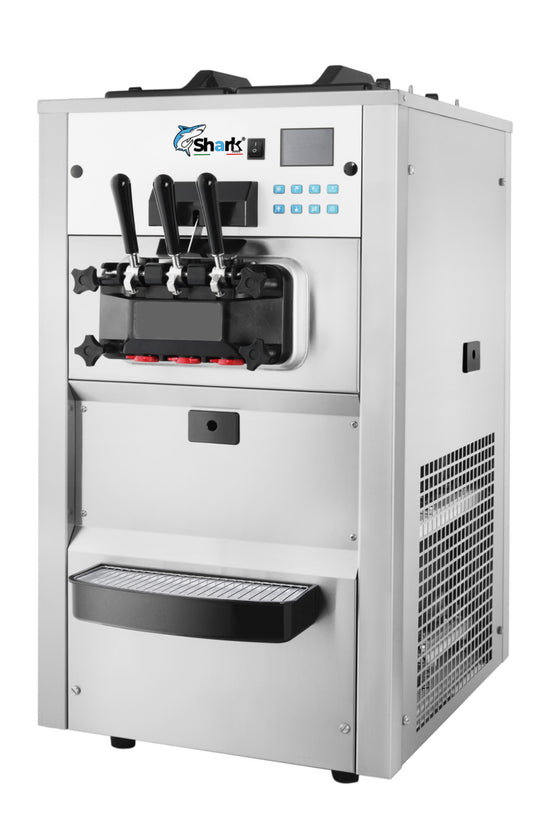 Classic Soft-Serve Machine Twin Twist Table Model High Output