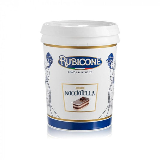 Cremino Nocciotella – Smooth Chocolate & Hazelnut Spread Cream for Gelato & Pastry | Made in Italy by Rubicone & Distributed by Dia Supplies®