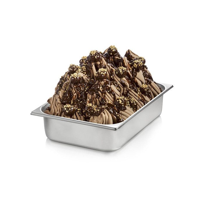 Rubirock F073 – Choco-Hazelnut Paste with Hazelnut & Wafer Grains | Made in Italy by Rubicone & Distributed by Dia Supplies®